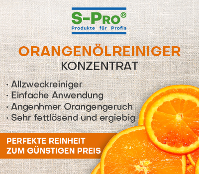 S-Pro® Orangenölreiniger-Konzentrat inkl. Mikrofasertuch