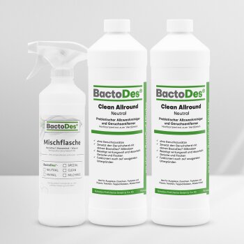 BactoDes® Clean Allround - Neutral  2x1 Liter Set...