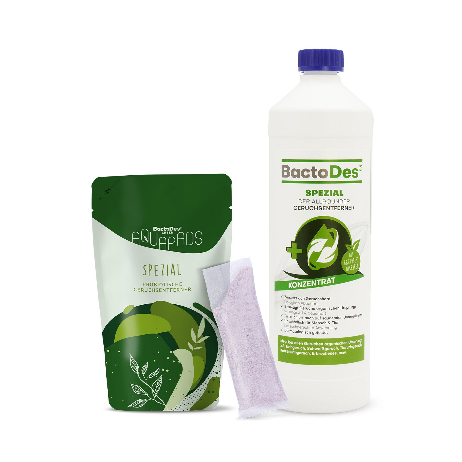 BactoDes Spezial günstig Kaufen-BactoDes® Spezial. BactoDes® Spezial <![CDATA[BactoDes® Spezial ist ein probiotischer Geruchsentferner und Reiniger für den universellen Einsatz . Unser Allround-Talent mit Frischeduft zersetzt mithilfe von „schmutzfressenden' Bakterien, den